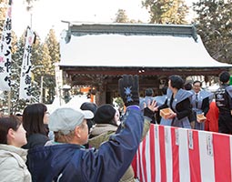 節分祭の様子