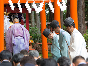 松福稲荷神社祭